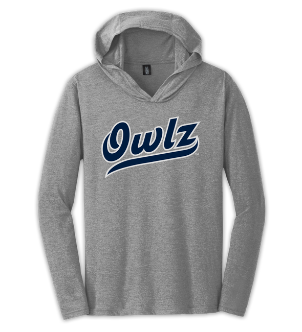 Owlz Grey Hooded T-Shirt
